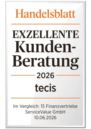 Siegel Handelsblatt: Exzellente Kundenberatung