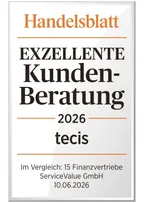 Siegel Handelsblatt: Exzellente Kundenberatung